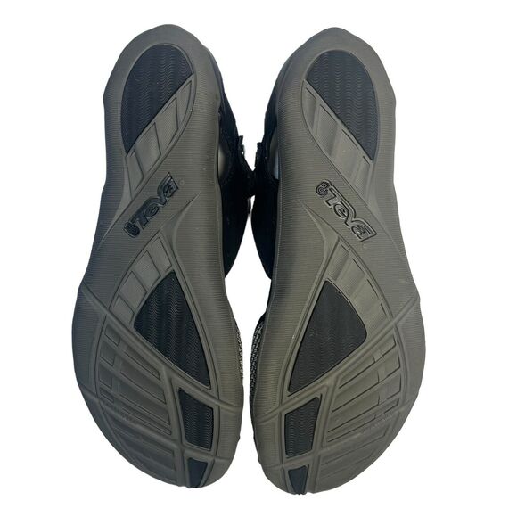 TEVA NORTHWATER SPORT Flats Mesh Comfort Shoes Black Gray  Women’s Size 9 - Picture 7 of 10